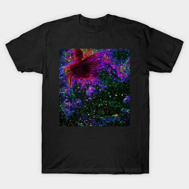 Black Panther Art - Glowing Edges 472 T-Shirt by The Black Panther